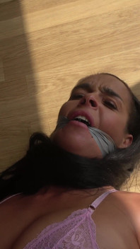 Latina, Tatti i Mila w: Barbie Girls in Tape Bondage World! (4k)