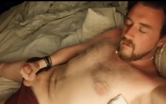 Dirty Talking Guy: Quick jerk before going to sleep