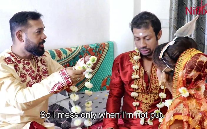 Bollywood porn: Esposa recién casada follada por marido y cuñado juntos Un...