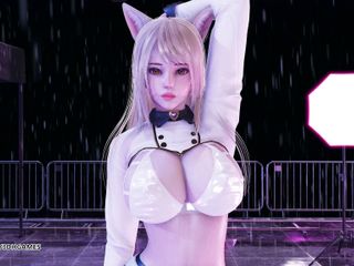 3D-Hentai Games: [MMD] Hyolyn - Say il mio nome Ahri striptease league of...