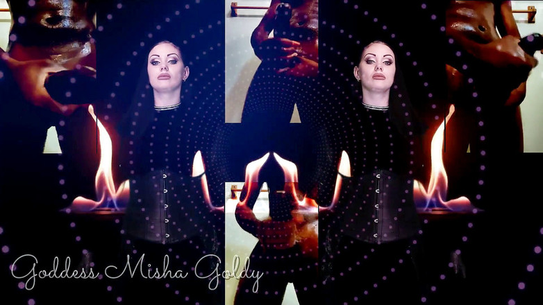 Goddess Misha Goldy: 大黑屌思想操！没有什么能让你像大黑屌一样激烈高潮的了！