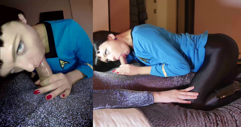 Nylon Xtreme: Sonya Durganova in star trek spock