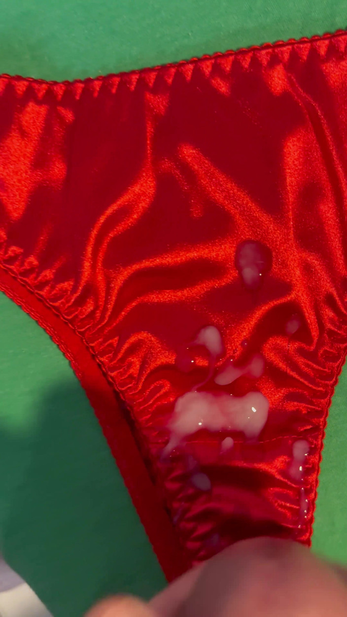CumDaily: Cum on Wife’s Panties 15
