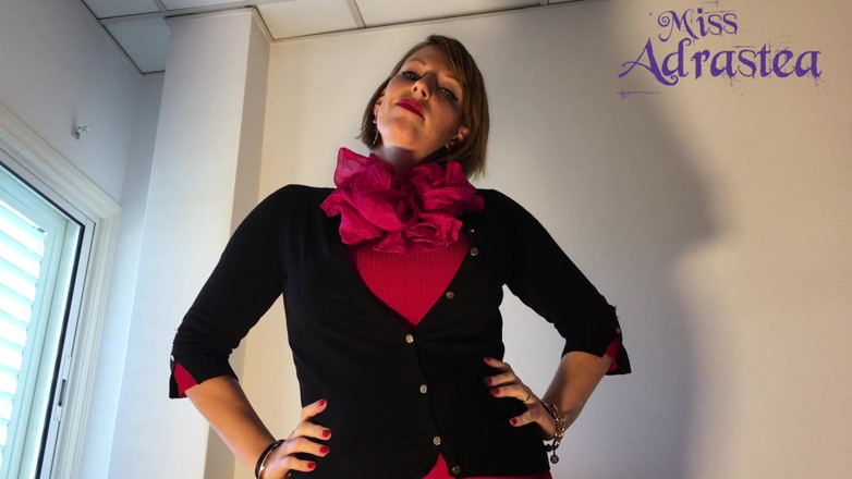 Miss Adrastea: Obchodní dáma vás vychovává k PP wankerovi!