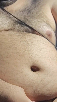 Porco Gordo se Masturba enquanto come