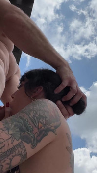 PAWG Italian Girl Bella Scorpion Gets Fucked Outside in Bikini