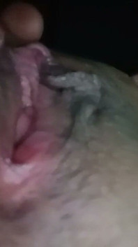I wake up horny at night and I start fucking my pussy with cucumber. Close up mature amateur pussy wet.