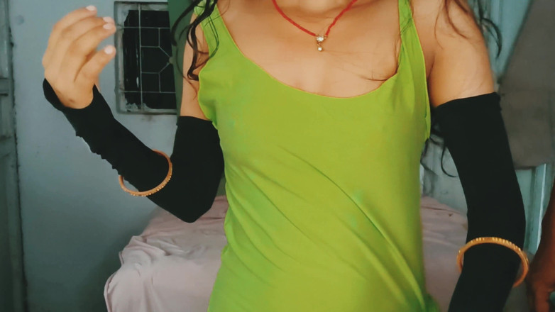 Saraswati: Stap Stepbrother Super Hot Desi Chainese Girl Sucking and Fucking...