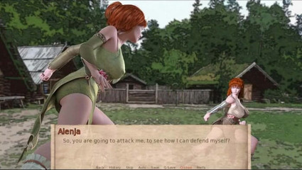 Visual Novels: Приключения Alenjas, часть 2