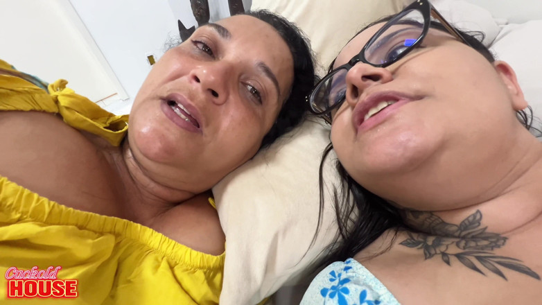 CuckoldHouse: Madura Casada Fazendo Anal Numa Suruba Com a Amiga Gordinha...