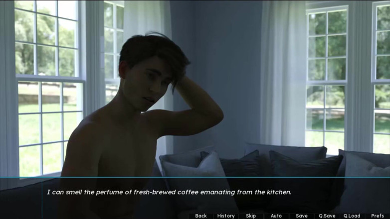 Visual Novels: Summer scent part 4 (stepsister route)