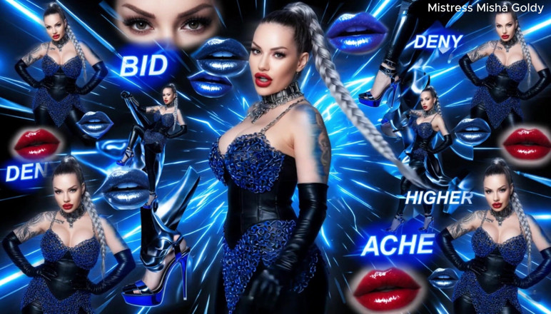 Goddess Misha Goldy: Ton esprit dans le bloc - enchère de fixation obsessionnelle
