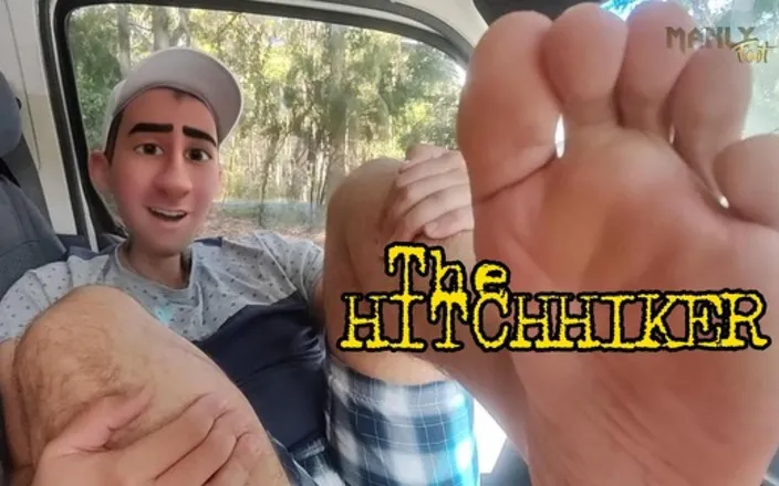 Manlyfoot: Step Gay Dad "the Hitchhiker" - Roadside Rendezvous