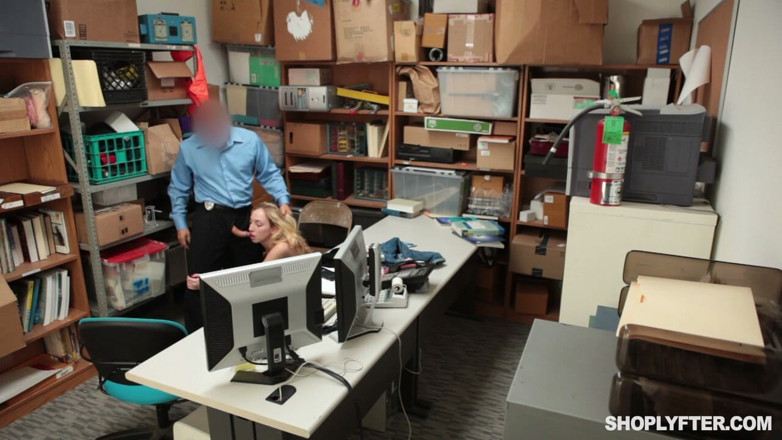 Shop Lyfter: Blonde Shoplifter Zoe Parker Gets Fucked Doggystyle and Licked by...