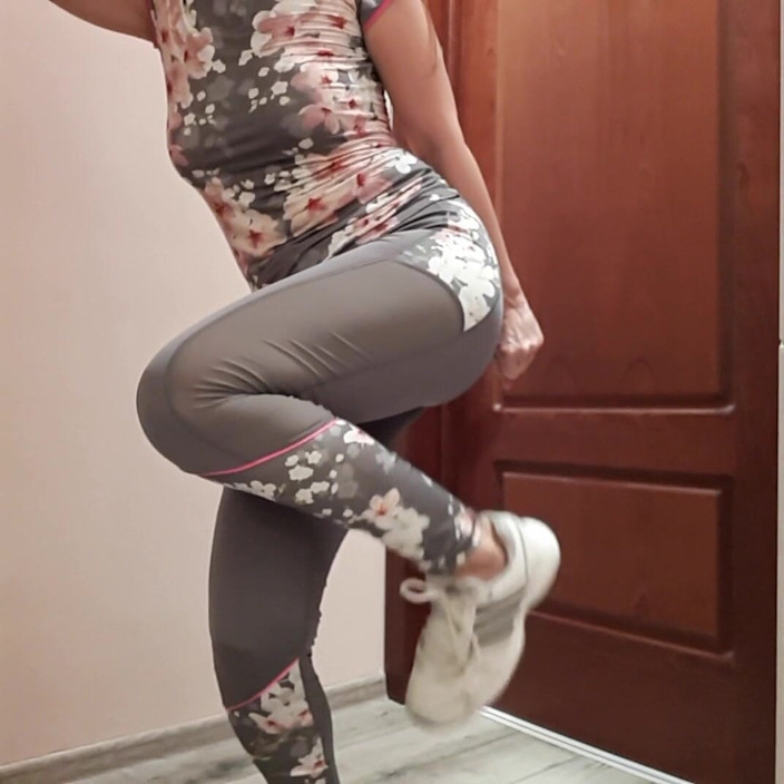 FrauleinP: Kissa mina gymbyxor vid den stängda Loo's Door