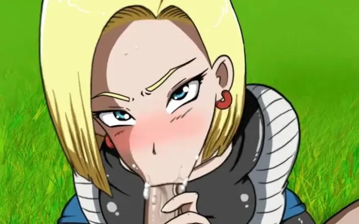 Miss Kitty 2K: Dragonballs Android 18 - POV Real Blowjob by Misskitty2k Gameplay