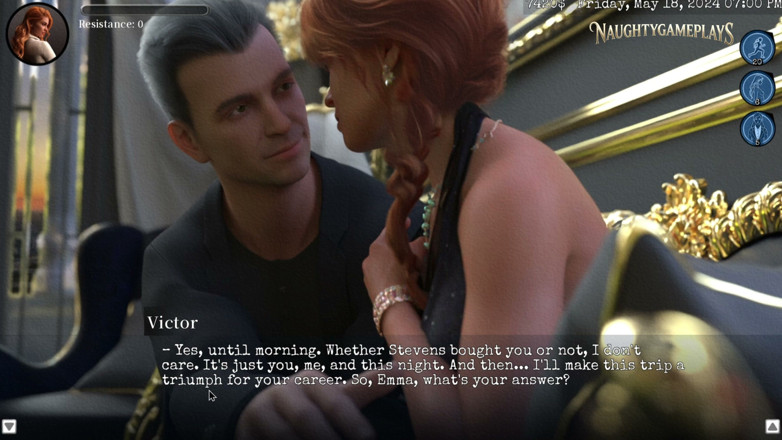 Naughty gameplays: Boundaries of Morality (část 34) Podle Román-hry - Šťastný Chlap Šuká Vdanou MILF