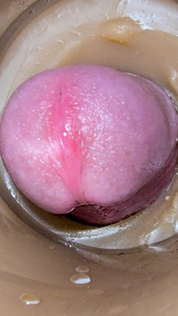 Kamera Drinnen Tief Fängt Riesige Ejakulation Von Sperma 2-mal Ein
