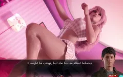 Pink Girl Send Me a Dancing Video