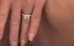 Wife Soaking Everywhere with a Close up Massive Squirt