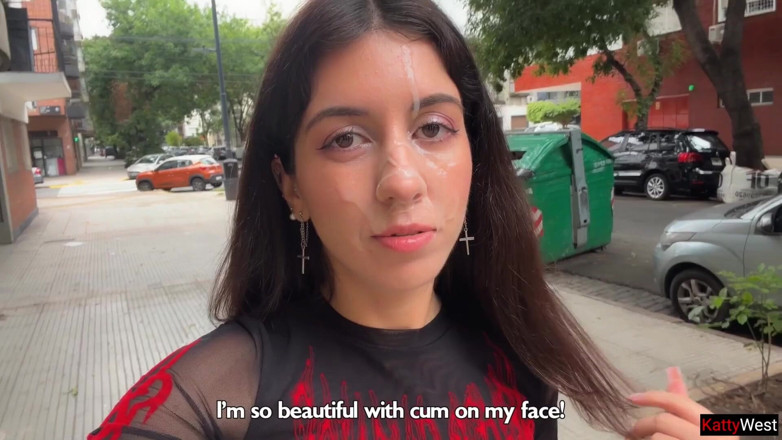 Katty West: I Love to Walking Covered in Cum! Please Cum on...
