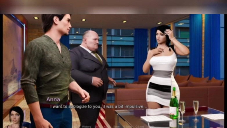 3DXXXTEEN2 Cartoon: Anna gustă pula șefului ei - sex porno 3d cu desene animate