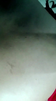 Dripping Wet Self-cum From the Floor in Black Lace