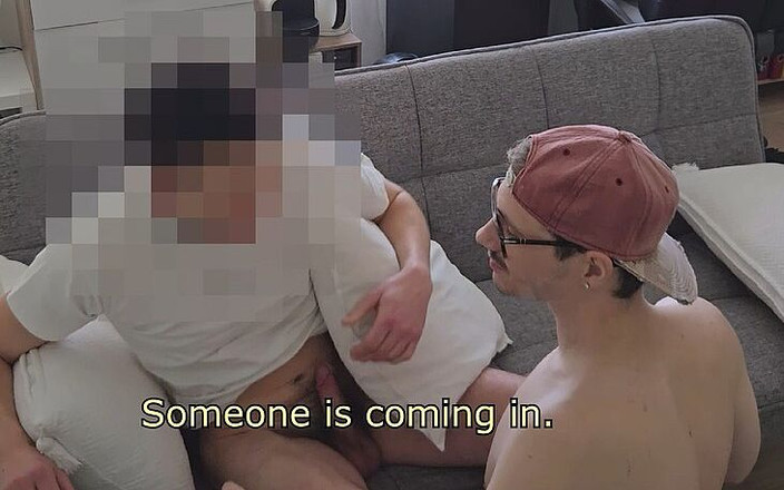 AntoGoesHunting: Capturados Mike chupando o fazendeiro, em seguida, o entregador twink...