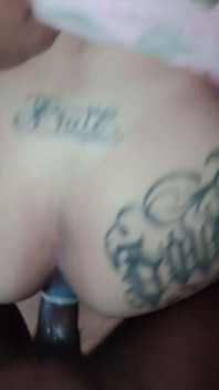 Tattooed Hottie Gets Fucked From Behind by Her Boss