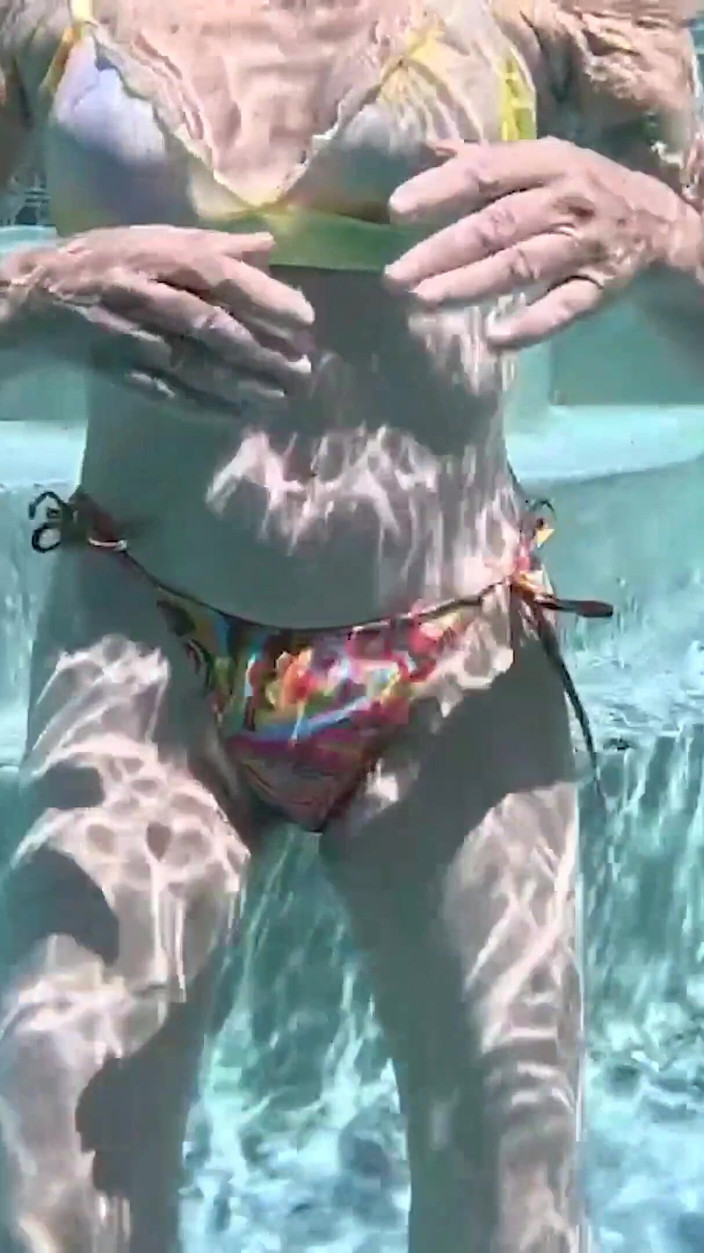 FromThisNight: Over/underwater Pool Shots and a Long, Slow-mo Outdoor Shower