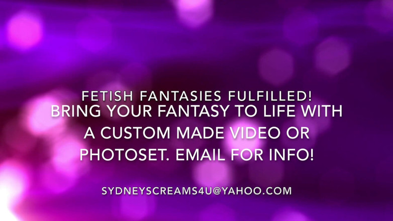 Sydney screams fetish: Занадто щільний комбінезон