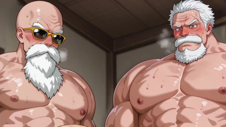 Prznai: Garp (op), roshi (db) und Marin (mdd) (mmf)