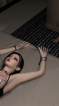 Animated Lust: Pixelated Curvy Vixen - 3D Animation Hentai