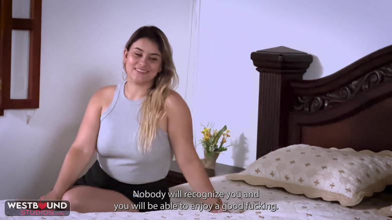 Run good girls: Valentina Tejada agățată și futută