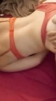 Amateur selbstgemacht, Satin-Dessous (Höschen, Sex mit Kleidung), High Heels & Strümpfe, Strumpfhosen, Blowjob, Rimming, Spanking
