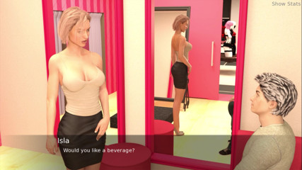 Porny Games: Proiectul soție sexy - Cumpărarea de lenjerie sexy nouă (47)
