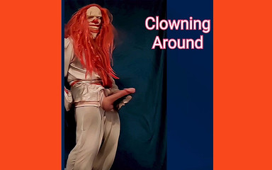 Biggyshots: Clown Cock a Clown Cumshot Cosplay Velký péro a Velký...