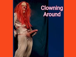 Sixxstar69 creations: Clown pik en clown cumshot cosplay grote pik en grote...