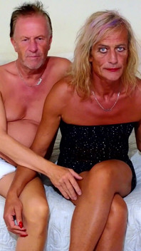 Laatste live seksshow op stripchat, Gigi en Dave, shemale en mankoppel, pov, achter de scène, webcamseks, 2025-05-12 ep1