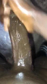Stroking My African BBC