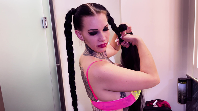 Miss Alessa Milano: Fetisj na lang vlechten