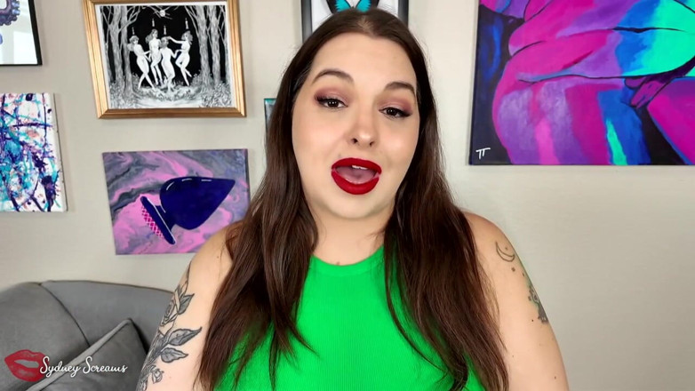 Sydney screams fetish: Ich teste meinen lippenstift an dir
