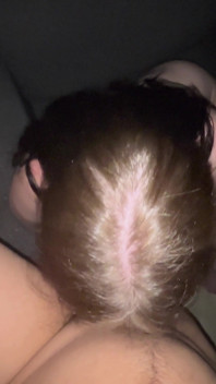 Ich lutsche ihn trocken