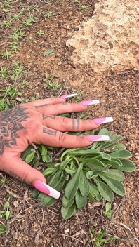 Outdoor Cliff Fisting Gape - Tattooed Slut Stretched Wide Open