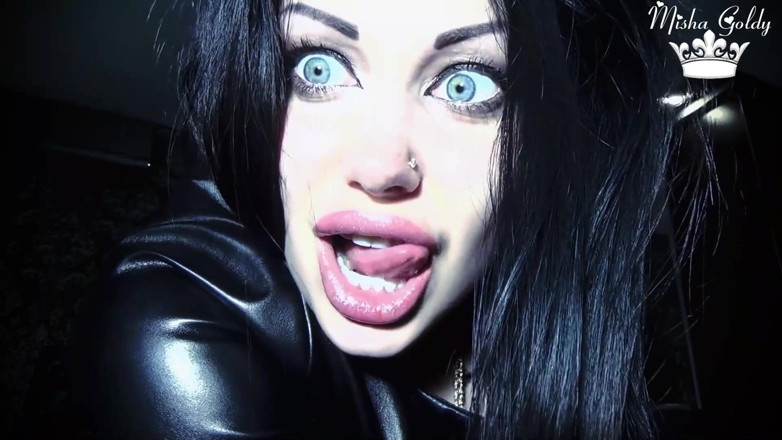Goddess Misha Goldy: Cum Inside of Throat of Sexy Witch and Be Swallowed,...