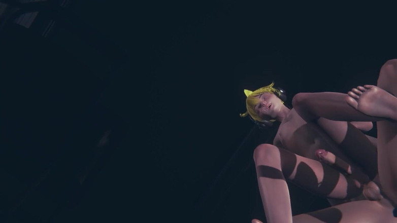 Yaoitube: Vocaloid Yaoi Femboy - Len menunggang batang dalam bilik darjah