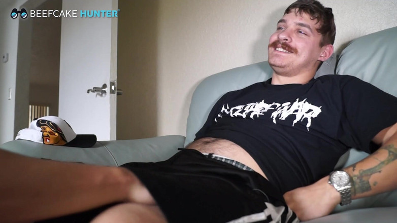 Beefcake Hunter: Mark reitet den schwanz mit dem pilzkopf