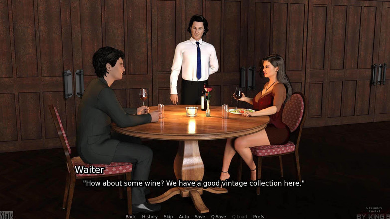 Dirty GamesXxX: Duet miłości i pożądania pary: małżeństwo na romantycznej kolacji - odcinek 77
