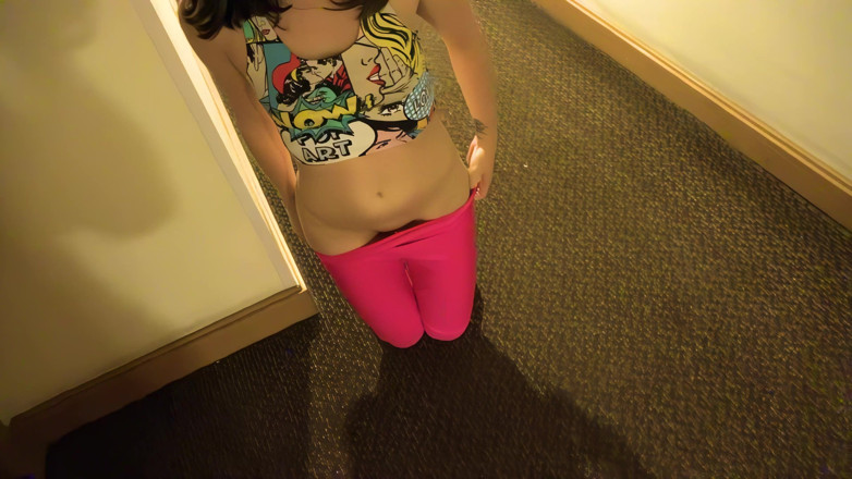 Sun7 Fetish: Pompino POV E Masturbazione in Pantaloni Da Yoga