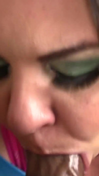Bbw Wearing Fishnets Blowing Big Black Cock